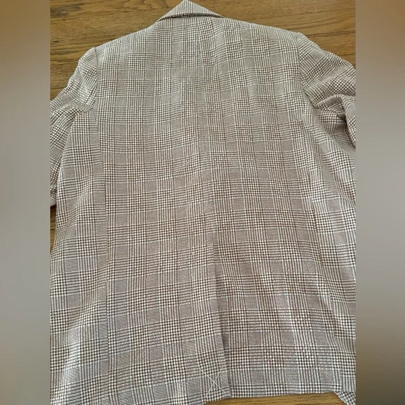 🏷️ BNWT Free People ‘Bowie’ Blazer (Ivory Combo) - Picture 6 of 13